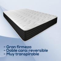 Colchón Viscoelástico de Bolsillo Reversible Dureza Media-Alta, Grosor 20cm, Antiácaros, Antibacteriano, Hipoalergénico 90x190 - details 12