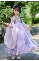 Nuevo Hanfu estilo chino falda fina Ru antiguo súper inmortal vestido Tang de verano para niñas - details 10