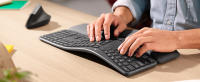 Teclado Inalámbrico Bluetooth Logitech ERGO K860 Teclado Ergonómico para Computadora, Laptop, Oficina de Negocios Accesorios de Electrónica Básicos - details 1