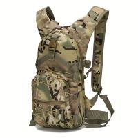 Mochila Táctica de Camuflaje para Ciclismo y Senderismo - Nylon Duradero, Multicolor, Cierre de Cremallera, Sin Botella de Agua ni Mochila, Sin Botella Hidratación, Correas Ajustables, Hombreras Acolchadas, Ideal para Deportes al Aire Libre, Mochila Mini - details 0