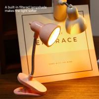 Mini Book Light LED Clamp Reading Lamp Night Lights For Notebook Read Bookmark Desk Clip Design Home Bedroom Girl Child Student - details 4