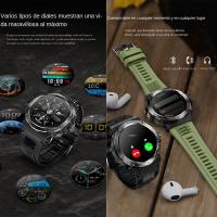 Reloj inteligente para hombres, dispositivo con GPS, presión del aire, altitud, brújula, música, memoria de 4GB, impermeable - details 2