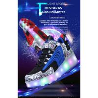 Zapatos de Ruedas Baozou Modelos Sencillos y Dobles Automáticos LED de Luz - details 31