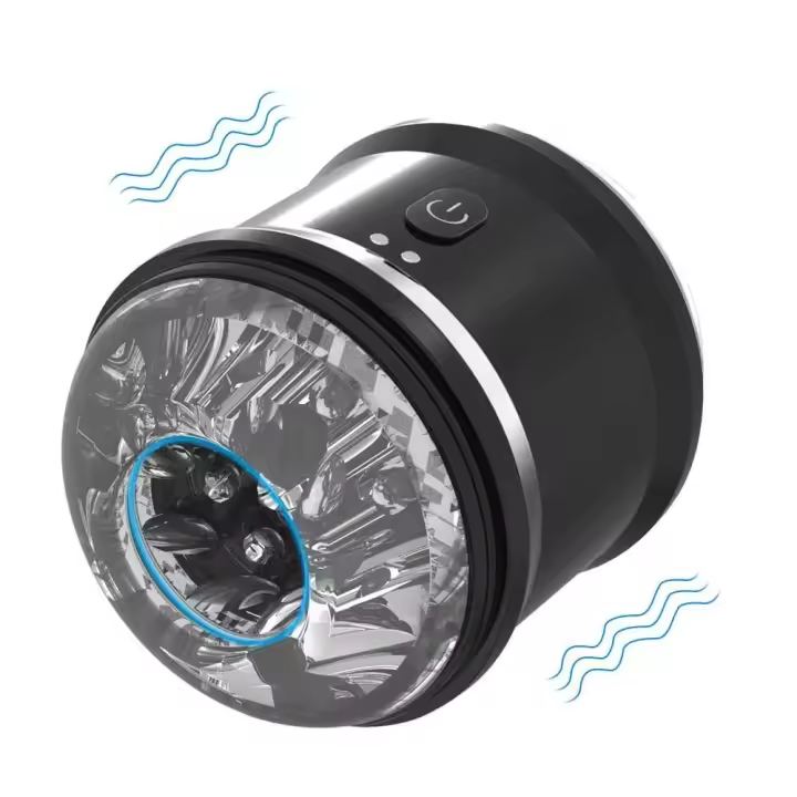 Masturbador masculino automático Stroker, bolsillo abierto, manga de coño, taza de masturbación, Juguetes sexuales para adultos para hombre, placer de mamada - 1