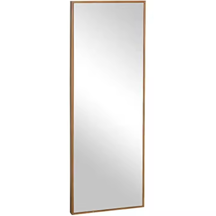 Espejo de Pared Grande de Madera Estilo Moderno 45x125 cm Ideal para Sala de Estar, Dormitorio, Entrada - 1