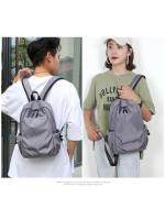 Mochila Mini Para Hombre Negra De Moda Pequeña Bolso De Hombro Escolar Impermeable De Lona Diseñador Deportes Y Viajes 2023 - details 3