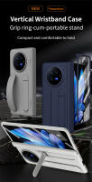 Funda de teléfono de pulsera Vertical de lujo para VIVO X Fold 3, con soporte integrado y película frontal de vidrio - details 0
