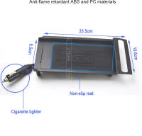 Cargador inalámbrico para coche accesorio para Volvo V60 XC60 S60 2014-2018 adaptador de placa de carga rápida para teléfono normal goods made in china - details 5