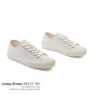 Zapatos de lona con almohadilla de piel de cerdo, zapatos individuales casuales de fondo plano para mujer, zapatos pequeños blancos versátiles - details 7