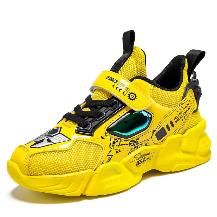 Zapatillas deportivas informales para niños y niñas, zapatos transpirables de alta calidad para correr, zapatillas de baloncesto para niños - 1