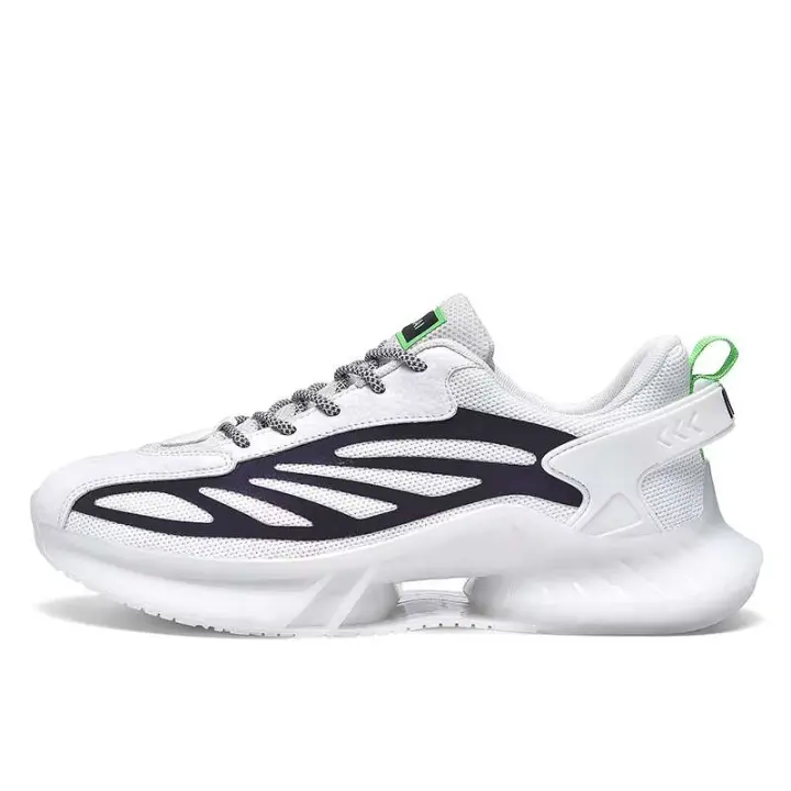 Nuevo 2025 Zapatillas de malla de alta calidad Modal, zapatos fluorescentes de marca para correr, Zapatillas deportivas de baile para hombre, baratas - 1