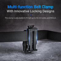 Soporte de Linterna Nextorch V61 con Dibujo Rápido 360º Ajustable en Tension y Diseños Innovadores de Bloqueo para Linternas de Diámetro 27-30mm y Anchuras de Cinturón ≤ 55mm - details 6