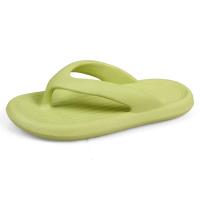 Zapatillas de verano, chanclas sólidas, ropa exterior, moda, tacón inclinado, zapatillas de playa con clip, zapatos para pies - details 1