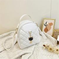 Mochila pequeña Fashiona para mujer y niña, bolso de hombro de PU con rejillas, mini mochilas escolares sual - details 8