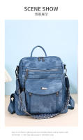 Tendencia de primavera PU Bolso para mujer Mochila para mujer Multifuncional - details 12