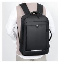 Mochila para ordenador portátil expandible para hombre, bolsa impermeable negra para Notebook, 16 pulgadas, 17 pulgadas, mochila de trabajo multifunción para negocios - details 27