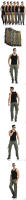 Pantalones Cargo de camuflaje para hombre, pantalones militares, bolsillo de herramientas, 7 colores, gran oferta, otoño - details 14