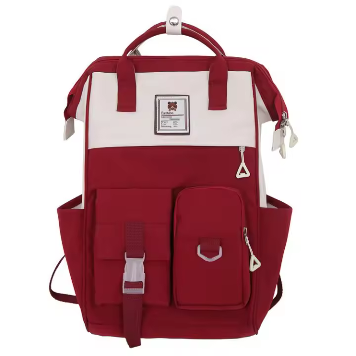 Estudiante, portátil, mochila escolar, mujer, mochila, campus, viaje, computadora, gran capacidad, mochila - 1