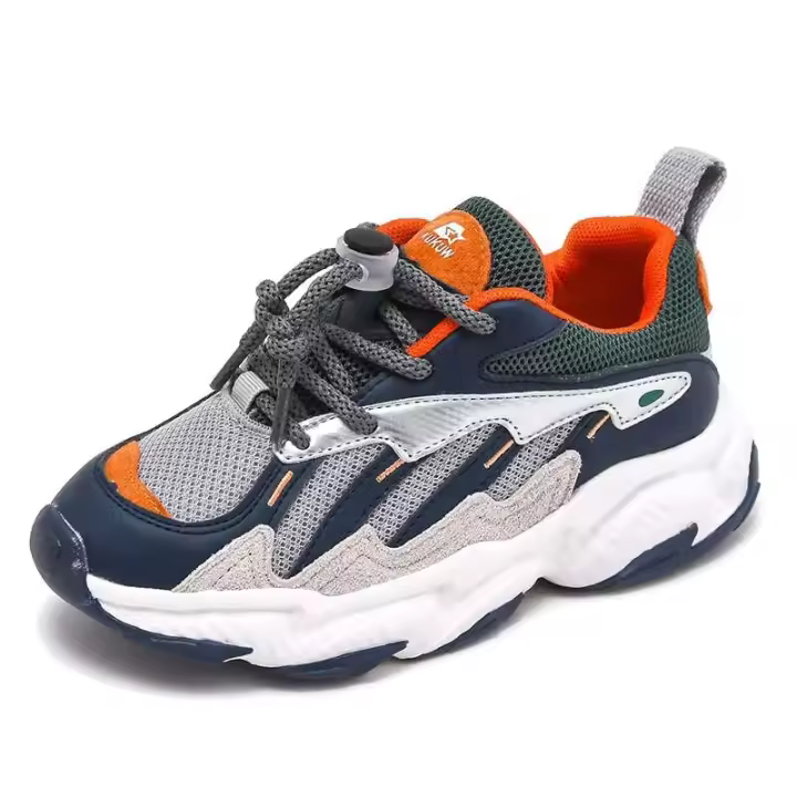 Novedades: Zapatillas infantiles de malla elástica de verano 2025 mixtas con calzado deportivo para niños de alta calidad - 1