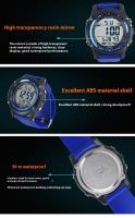 SHUNWAY Shengwei Reloj electrónico de moda para deportes al aire libre, resistente al agua, con luz nocturna para estudiantes - details 7