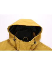 Nuevas camisetas transpirables simples para hombre, abrigos con capucha lisos informales versátiles para otoño e invierno, chaqueta holgada cómoda a prueba de viento para exteriores para hombre - details 7