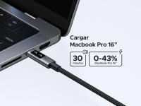 Cable de Carga Rápida Tipo C UGREEN 100W Compatible con iPhone, Samsung, iPad Pro, Macbook, Switch - details 3