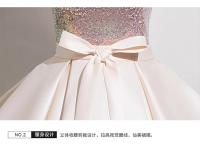 Elegante Vestido de Princesa de Cumpleaños de Lujo Ligero Ceremonia Francés Champán para Mujeres 2025 - details 11