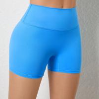 Pantalones cortos deportivos con realce para mujer, ropa deportiva de Yoga para gimnasio, color marrón, rojo, blanco y azul marino, 2024 - details 35