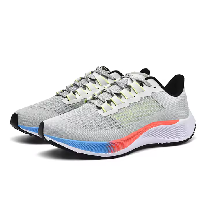 Nuevas zapatillas deportivas de pareja para maratón, zapatillas casuales de malla transpirables y ligeras para hombre - 1