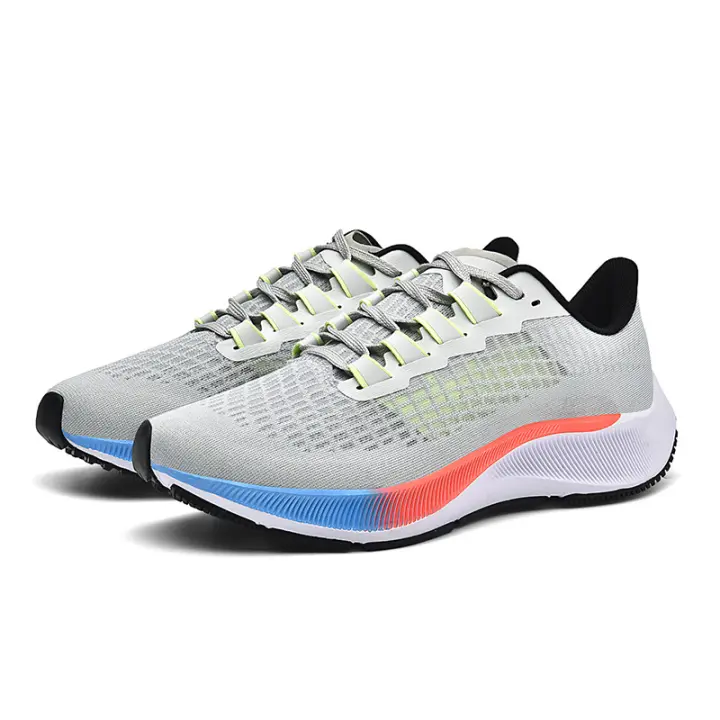 Nuevas zapatillas deportivas de pareja para maratón, zapatillas casuales de malla transpirables y ligeras para hombre - 1