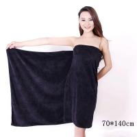 Toalla de Baño de Microfibra Suave Super Absorbente Tamaño Grande Colores Negro Blanco - details 11