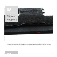 Gancho de levantamiento de pesas para hombre y mujer, correa de muñeca para levantamiento de pesas, soporte de agarre de mano, guantes de Fitness para gimnasio, 1 par - details 2