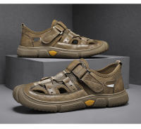 Nuevo desgaste exterior hueco casual bolsa cabeza zapatos de vadear de los hombres zapatillas deportivas - details 16