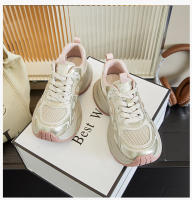 Película de succión inferior papá zapatos nuevos zapatos de plataforma diamantes de imitación transpirable zapatos deportivos casual versátil zapatos para correr - details 18