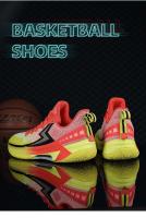 Zapatos de baloncesto de verano de nuevo diseño para hombre, suela elástica superior de malla de PU, llegada de moda deportiva informal a la moda - details 3