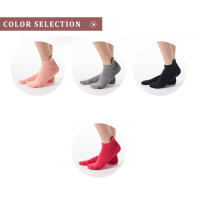 Calcetines deportivos de algodón para mujer, medias antideslizantes de cabeza redonda, transpirables, con ventilación, para Pilates, Ballet y baile - details 3