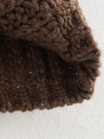 TRAFZA-suéter sin mangas con cuello redondo para mujer, cárdigans holgados e informales de una sola botonadura, color liso, a la moda, otoño, 2024 - details 10