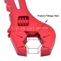 Llave ajustable ligera de aluminio 3AN-16AN AN, llave de ajuste de manguera, herramientas de reparación Manual, llave de ajuste de extremo de manguera de aceite - details 5