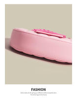 Bolso tejido para axila para mujer, bolsa de sillín con dientes de Luna, diseño de nicho, novedad de 2024 - details 14