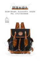 Mochila de lona vintage para mujer, mochila de viaje informal de gran capacidad, mochila escolar para estudiantes universitarios - details 10