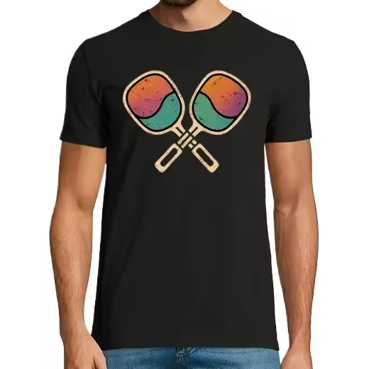 Raquetas de Pádel,Camiseta de Pádel Divertido, ropa para exteriores - 1