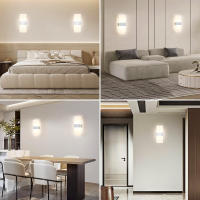 Lámpara de pared LED 6W Luz cálida para pasillos Ahorro de energía Control táctil - details 5