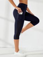 Pantalones cortos deportivos, pantalones cortos para mujer, Fitness, cintura alta, levantamiento de cadera, correr, Yoga, bolsillos laterales, medias, ropa deportiva de secado rápido para gimnasio - details 10