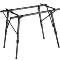 tectake Mesa Camping Plegable con Altura Ajustable