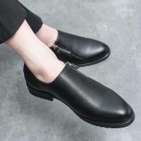 2024 Nuevo producto Creativo Hombres de alta calidad Cuero cómodo Fácil de usar, Zapatos casuales de moda antideslizantes - details 5