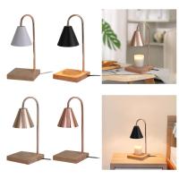 Calentador de velas, lámpara de vela elegante con interruptor de atenuación y bombilla, calentador de cera de vela Plug In, calentador de cera - details 1