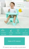 Silla de Comedor para Niños Silla de Bebé Multifuncional Ideal para Aprender a Sentarse - details 1