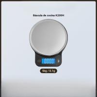 Balanza de cocina digital en gramos y onzas para cocinar y hornear con función de tara - details 1