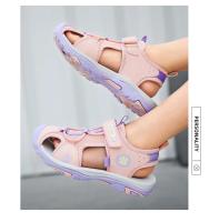 Sandalias de Playa para Niños Verano 2025 Zapatos Cómodos de Cuero Antideslizantes con Forro de Viscosa/Poliéster Zapatos Exteriores de Moda para Primavera/Verano - details 0