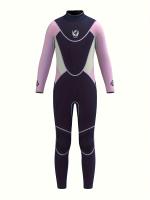 Trajes De Neopreno Completos Con Cremallera Trasera De 3 Mm Para niños y Niñas, Trajes De Baño Térmicos De Neopreno Para Buceo - details 19